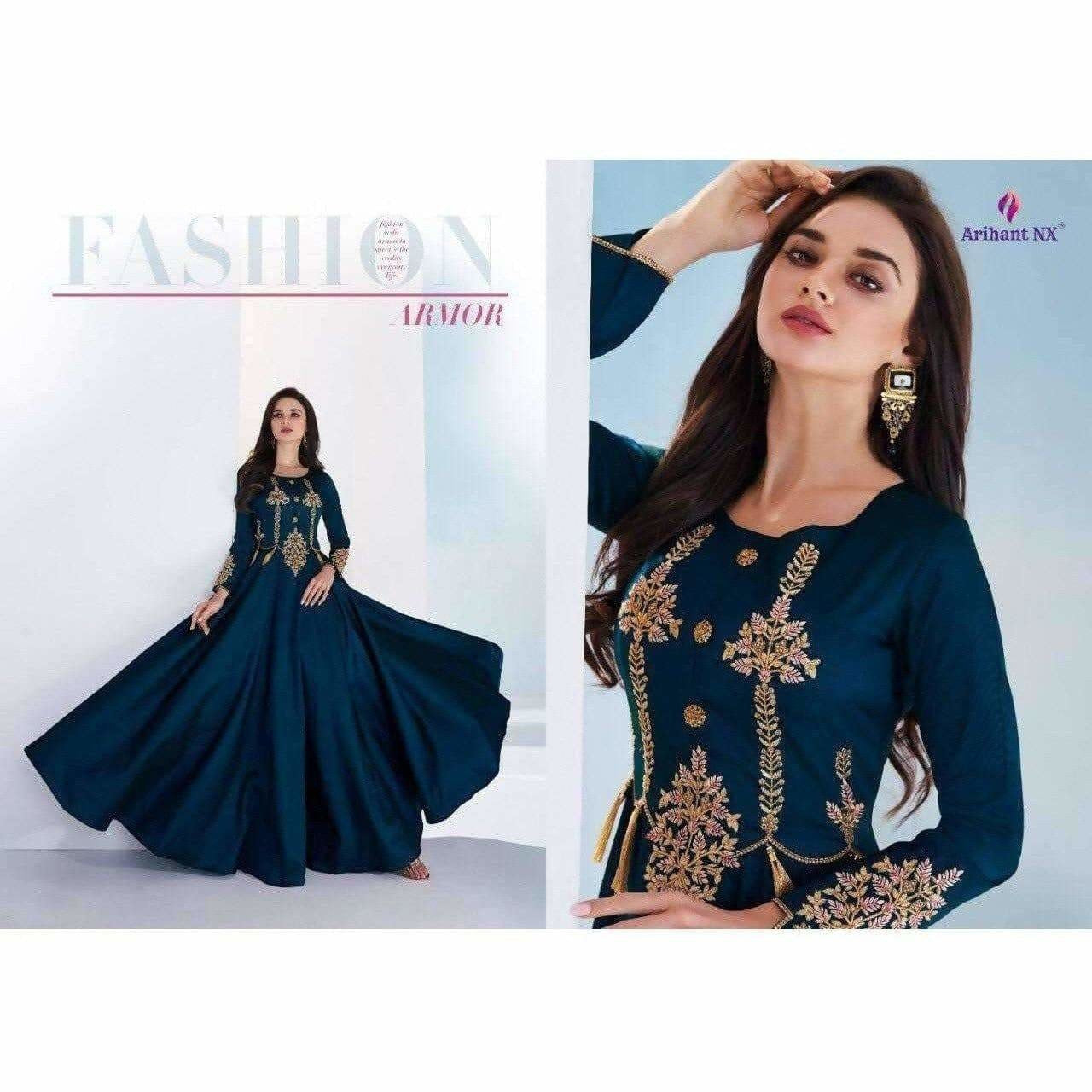 Arihant Nx Saanvi Soft Silk Gown