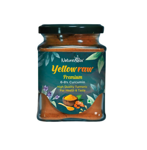 Nature's Box Yellow Raw Premium Turmeric Powder