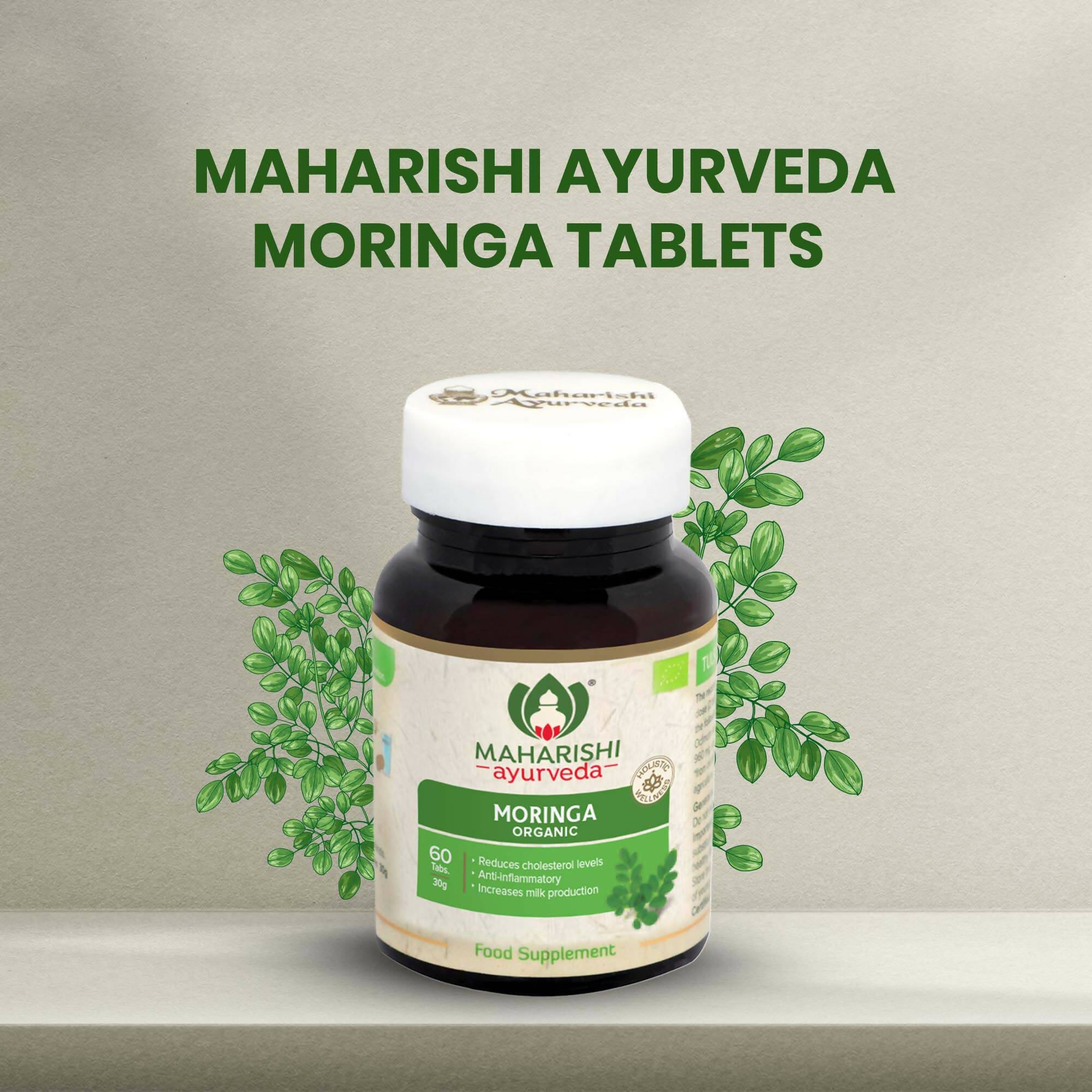 Maharishi Ayurveda Moringa Organic Tablets - Distacart