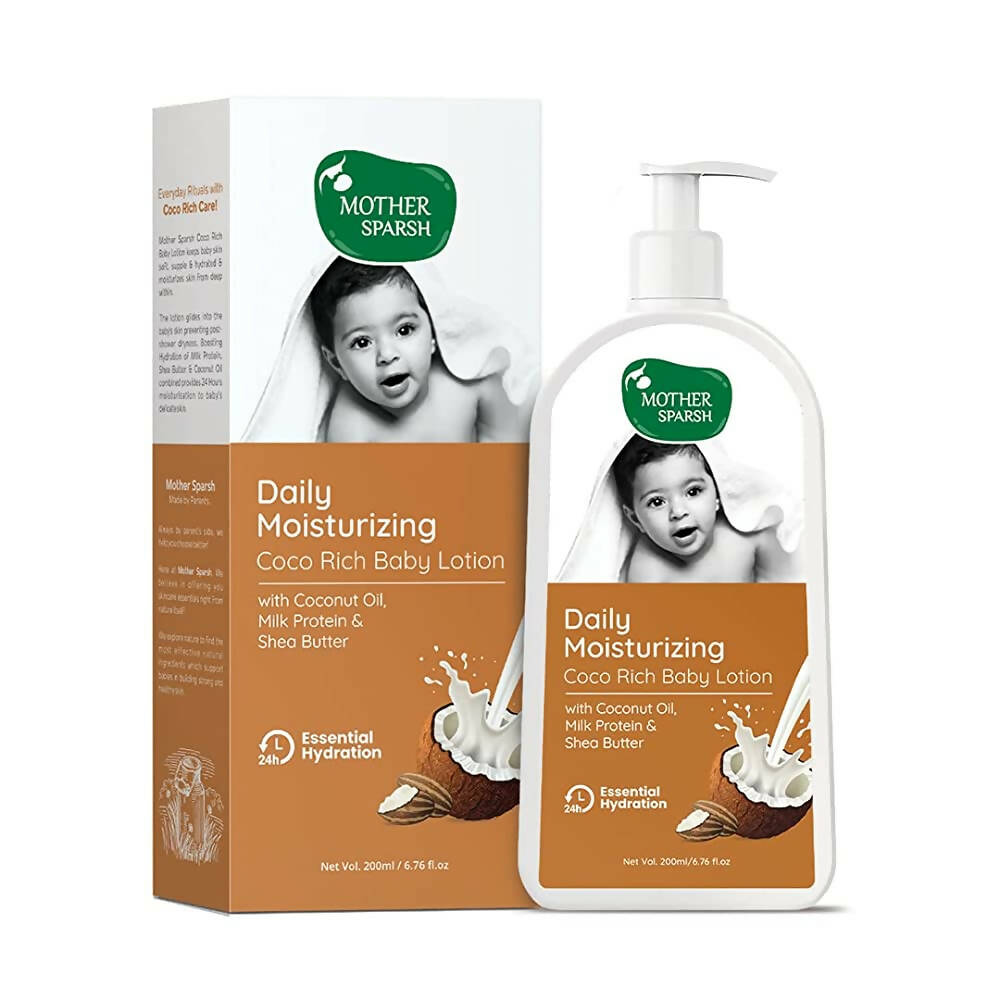 Mother Sparsh Daily Moisturizing Coco Rich Baby Lotion - Distacart