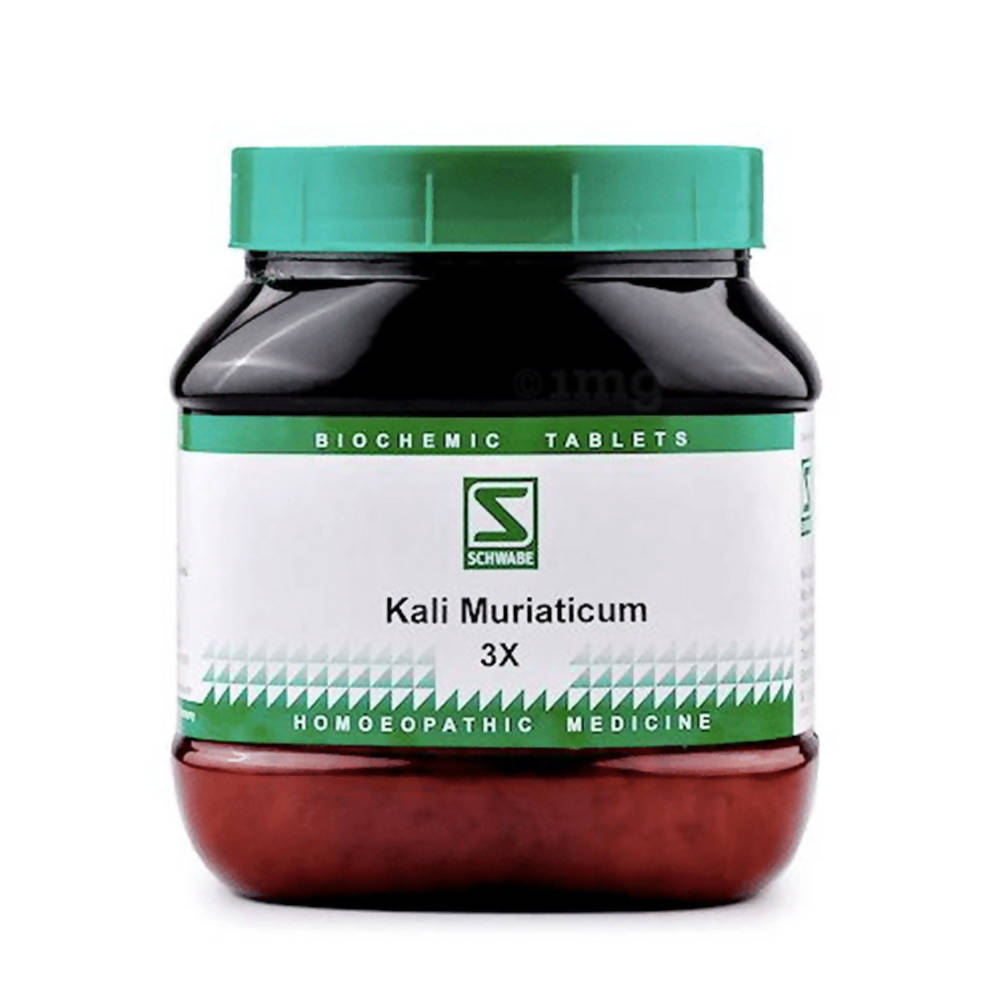 Dr. Willmar Schwabe India Kali Muriaticum Biochemic Tablet - Distacart