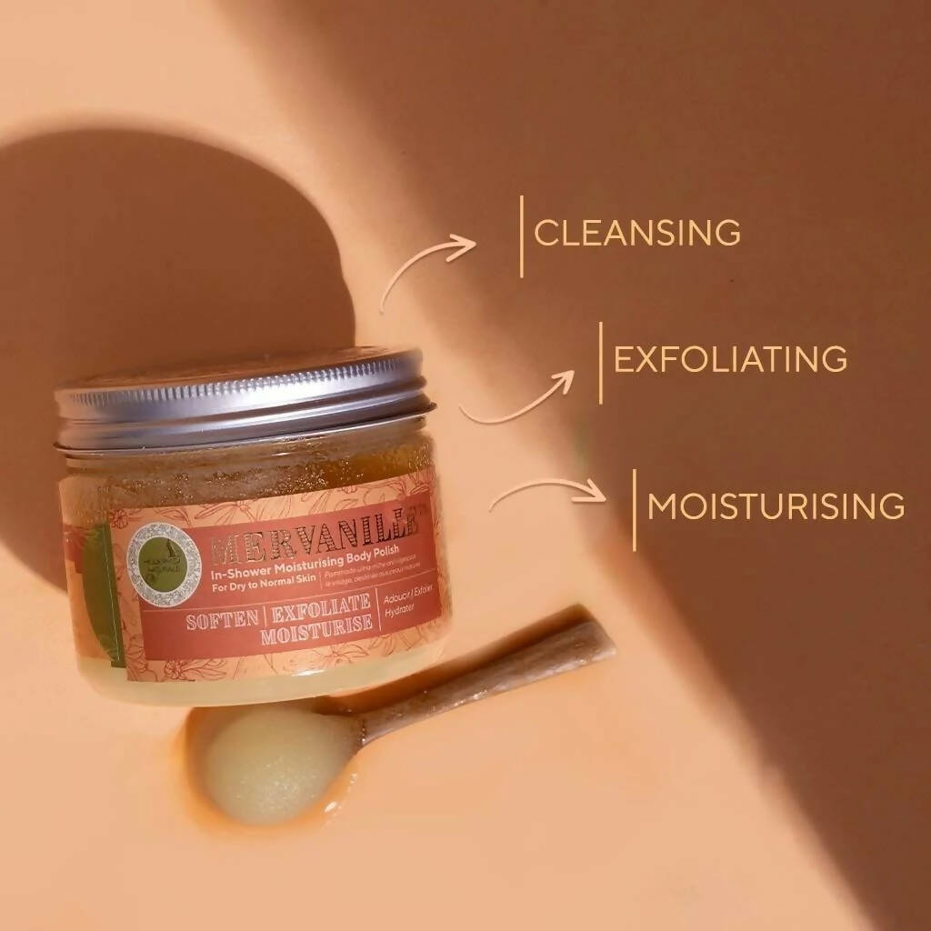 A. Modernica Naturalis Mervanille In-Shower Moisturizing Body Polish - Distacart