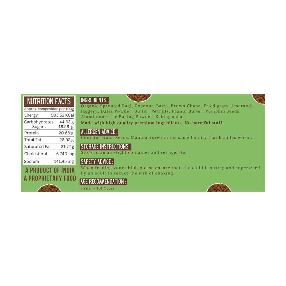 TummyFriendly Foods Coconut Millet Cookies - Distacart