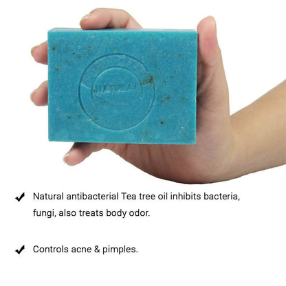 Soulflower Pure Tea Tree Handmade Soap - Distacart