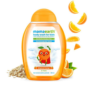 Mamaearth Original Orange Body Wash For Kids