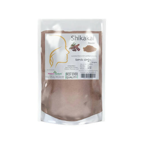 Happy Herbals Shikakai powder - Distacart