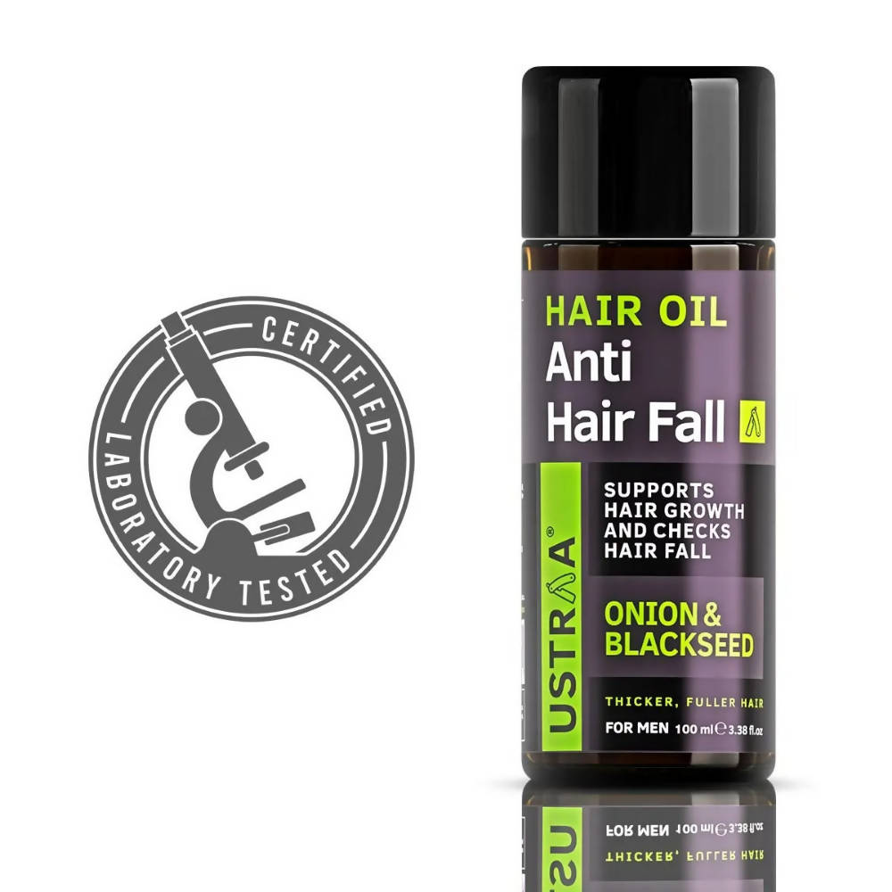 Ustraa Hair Oil Anti Hair Fall With Onion & Blackseed