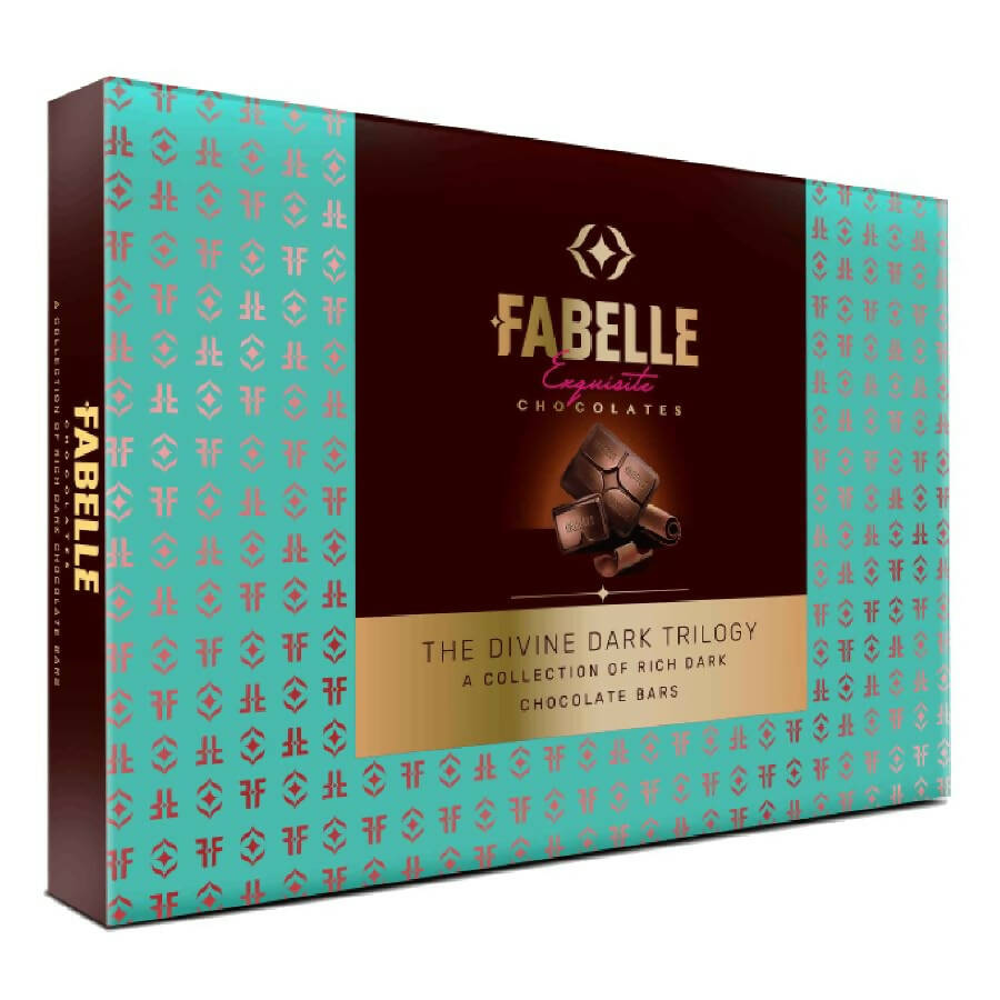 Fabelle Divine Dark Trilogy Chocolate Gift Pack - Distacart