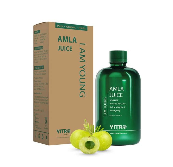 Vitro Naturals Organic Amla Juice I Am Young - Distacart