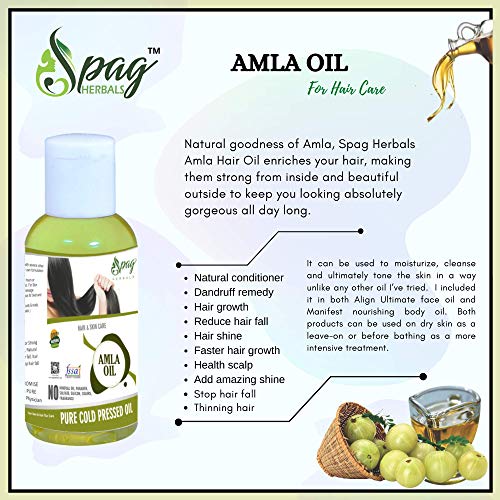 Spag Herbals Amla Oil For Hair & Skin Care - Distacart