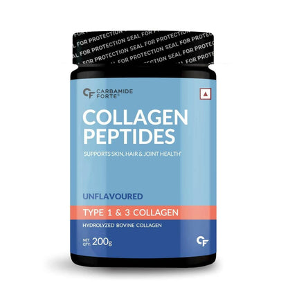 Carbamide Forte Hydrolyzed Collagen Powder with Type 1 & 3 Collagen Peptides - Distacart
