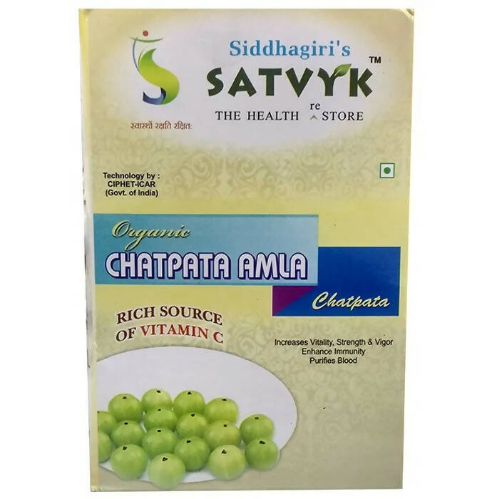Siddhagiri's Satvyk Organic Amla Chatpata Candy - Distacart