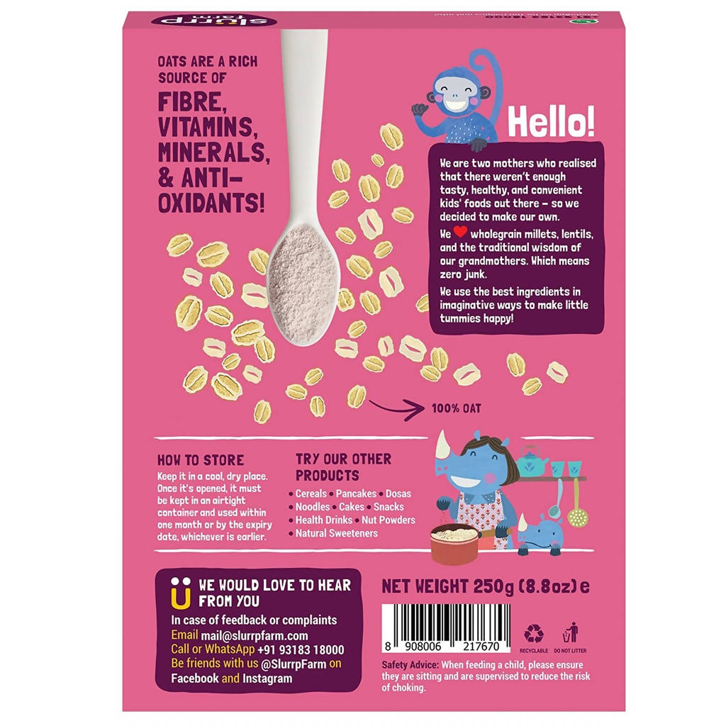 Slurrp Farm Oat Cereal For Little Ones