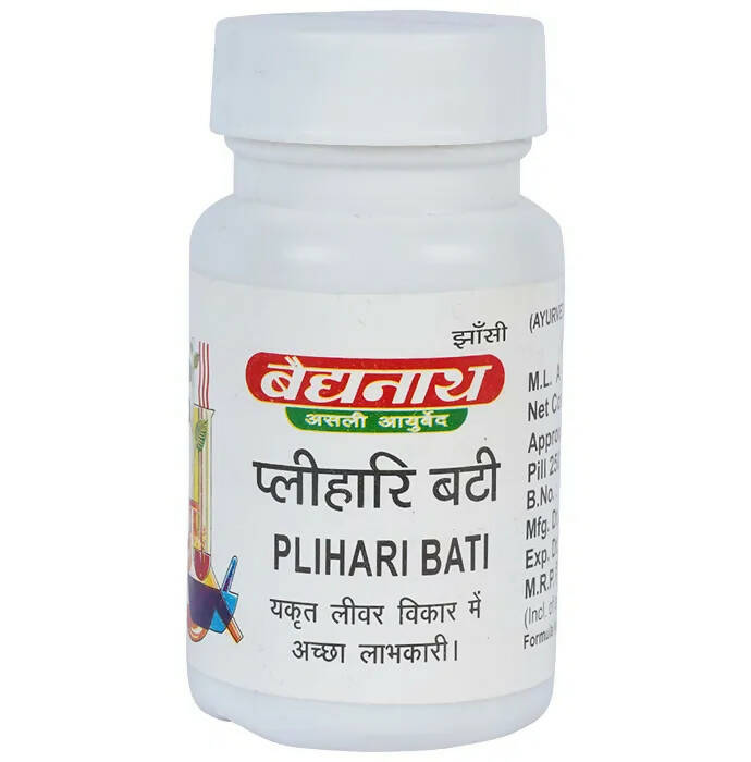 Baidyanath Jhansi Plihari Bati Tablets - Distacart