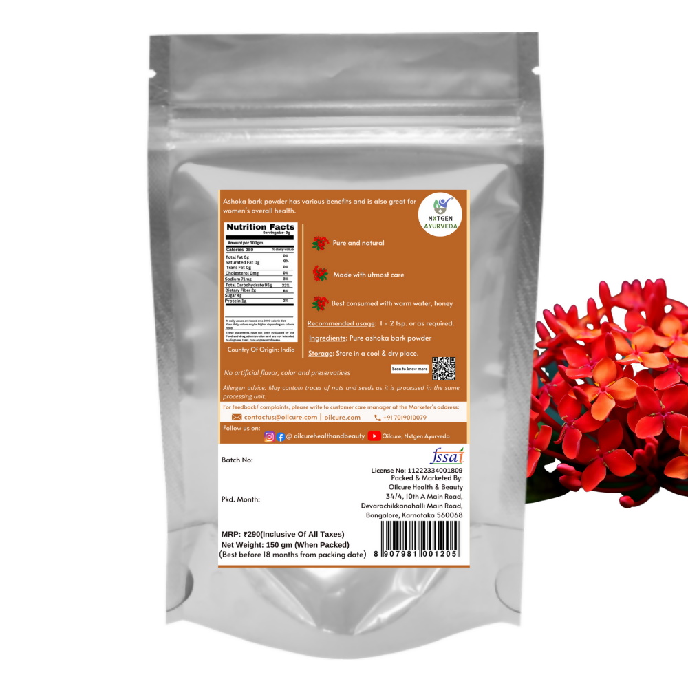 Nxtgen Ayurveda Ashoka Bark Powder - Distacart