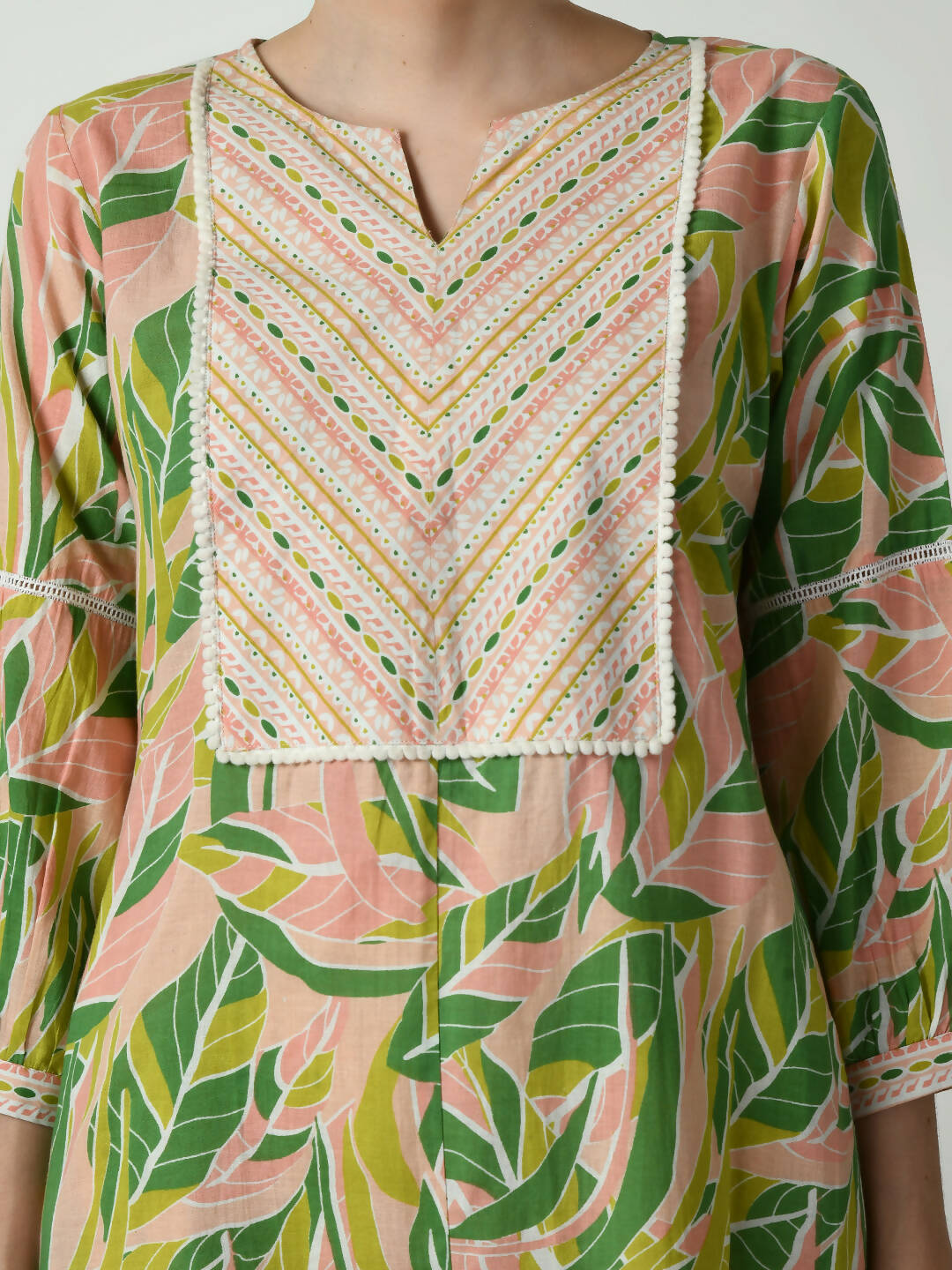 Myshka Women's Multi A-Line Printed Kurta - Distacart