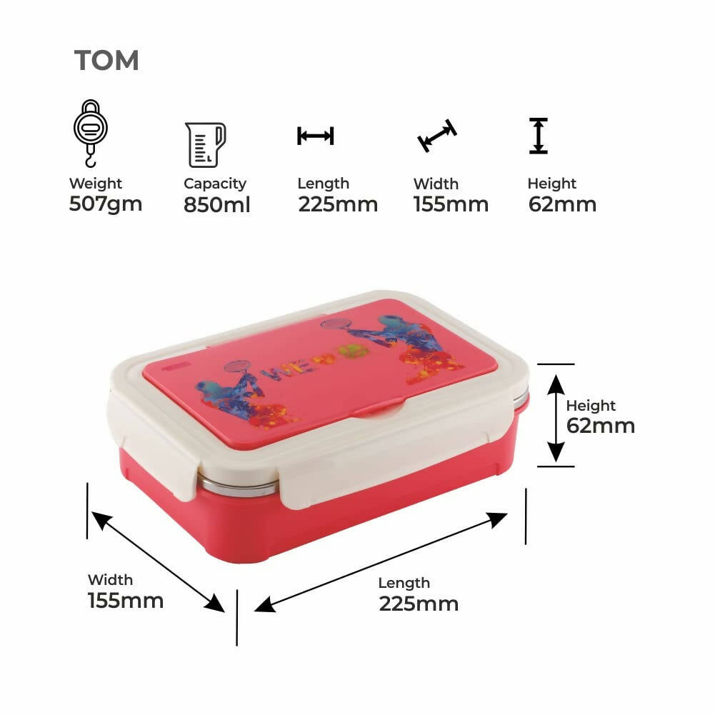 Dubblin Tom Stainless Steel Lunch Box - Distacart