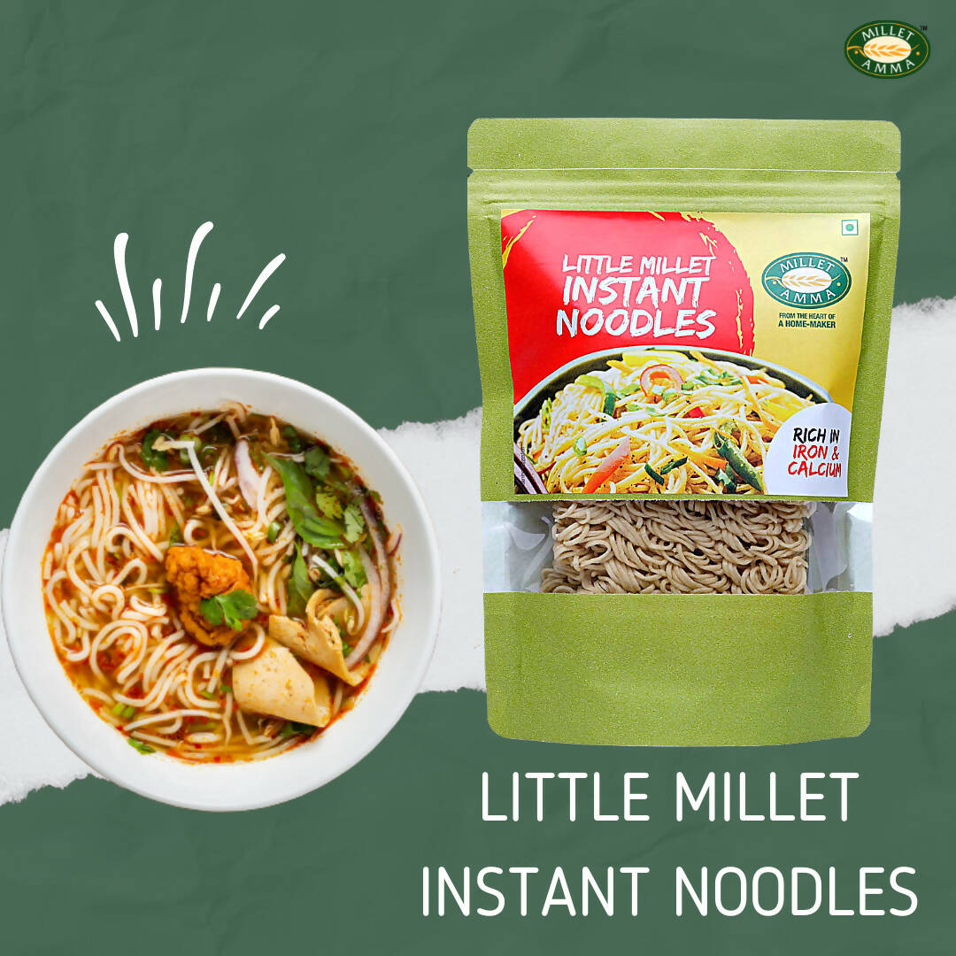 Millet Amma Little Millet Instant Noodles - Distacart