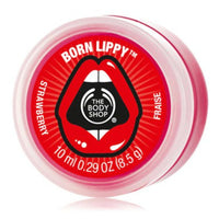 Thumbnail for The Body Shop Born Lippy Pot Lip Balm - Strawberry 10 ml