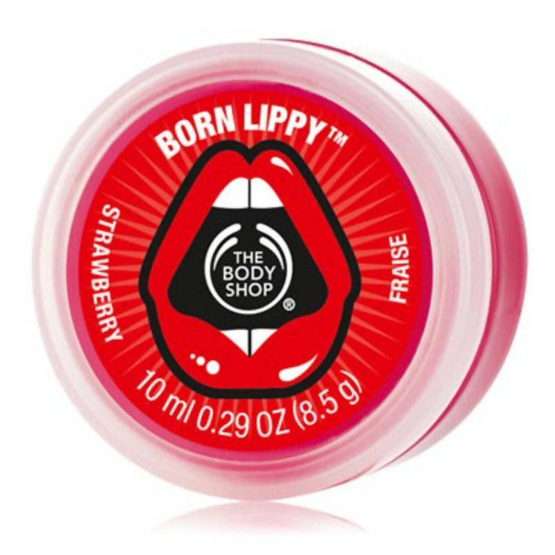 The Body Shop Born Lippy Pot Lip Balm - Strawberry 10 ml