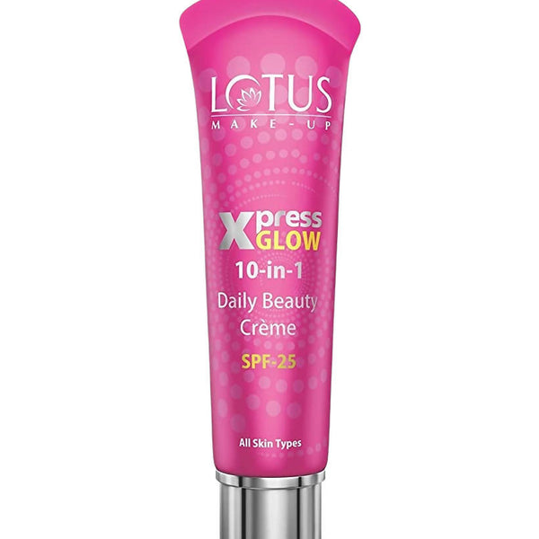 Lotus Make-up Xpress Glow 10 in 1 Daily Beauty Creme SPF 25 - Distacart