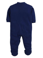 Thumbnail for Daddy - G Rompers/Sleepsuits/Jumpsuit /Night Suits for New Born Babies - Navy Blue - Distacart