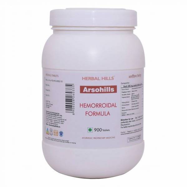 Herbal Hills Ayurveda Arsohills Tablets - Distacart