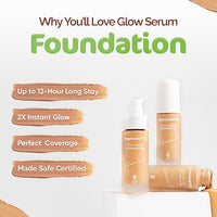 Thumbnail for Mamaearth Glow Serum Foundation-Nude Glow - Distacart
