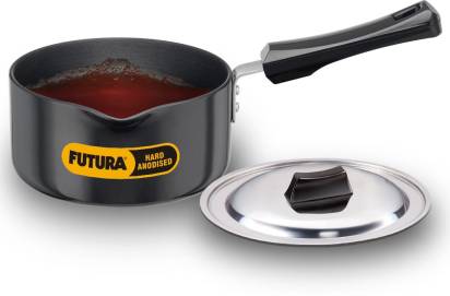 Hawkins Futura Sauce Pan 16 cm Diameter with Lid 1.5 L (AS15S) - Distacart