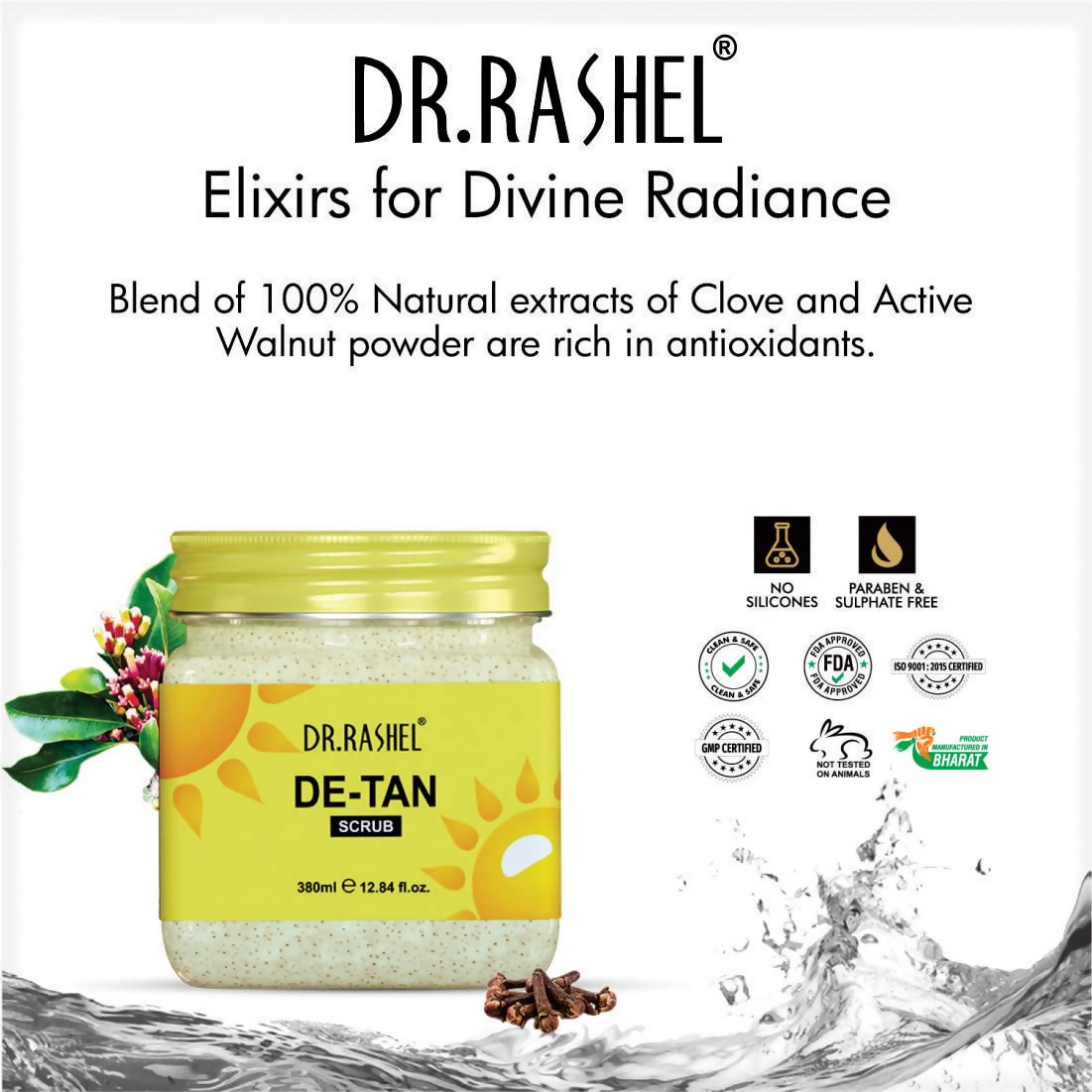 Dr.Rashel De-Tan Scrub For Face And Body - Distacart