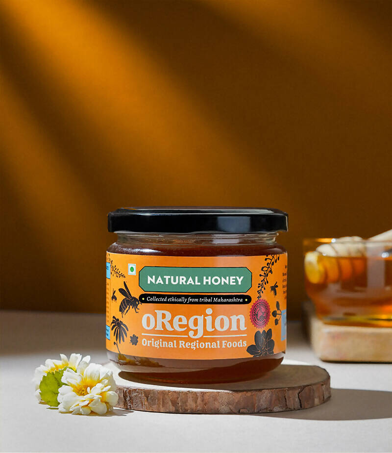 oRegion Natural Raw Multifloral Honey - Distacart