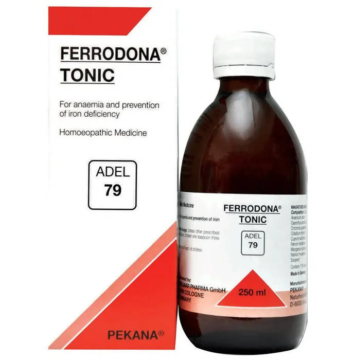 Adel Homeopathy 79 Ferrodona Tonic - Distacart