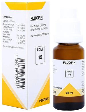 Adel Homeopathy 15 Fluofin Drops