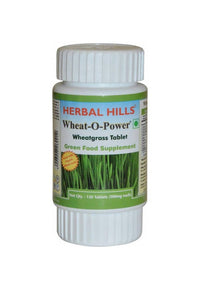 Thumbnail for Herbal Hills Wheat-O-Power Wheatgrass Tablet