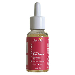 Clensta Red Aloe Vera Rosehip Face Serum - Distacart
