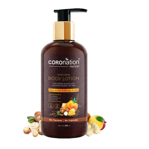 Coronation Herbal Shea Butter & Mango Butter Body Lotion - Distacart