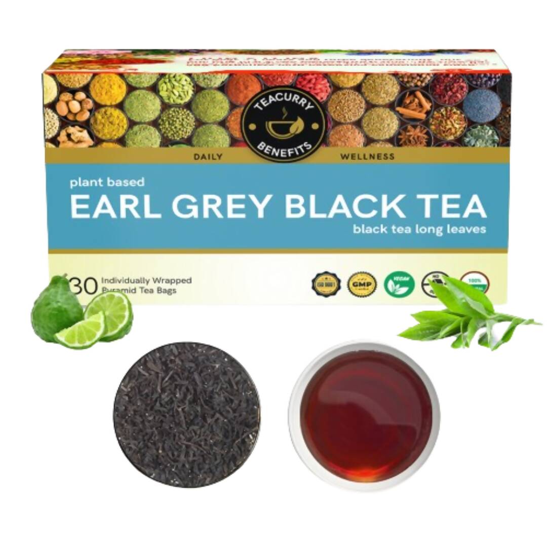 Teacurry Earl Grey Black Tea Bags - Distacart