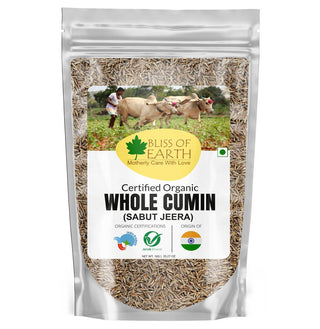 Bliss of Earth Whole Cumin (Jeera) - Distacart