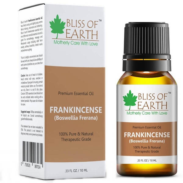 Bliss of Earth Premium Essential Oil Frankincense - Distacart