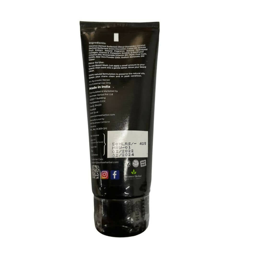 Avimee Herbal Anti-Dandruff Apollo Beard Wash For Men - 2