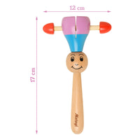 Thumbnail for Matoyi Wobbly Doll & Pink Rabbit Pull Along & Maraca Rattle For Kids - Distacart