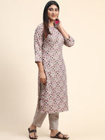 Thumbnail for Kalini Women Ethnic Motifs Printed Kurta with Palazzos - Distacart