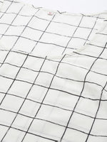 Thumbnail for Biba Women Striped Layered Cotton Kurta with Trousers - Distacart