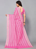 Thumbnail for Kalini Striped Saree - Distacart