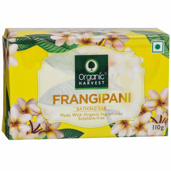Organic Harvest Frangipani Bathing Bar - Distacart