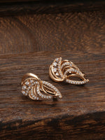 Thumbnail for Shining Diva 18k Rose Gold Plated Zircon Earrings - Distacart