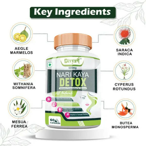 Divya Shree Nari Kaya Detox Capsules - Distacart