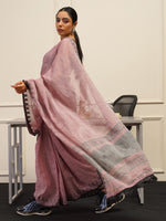 Thumbnail for Tikhi Imli Woven Design Cotton Saree - Distacart