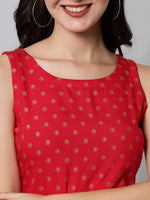 Thumbnail for Kalini Women Pink Geometric Printed Kurta - Distacart