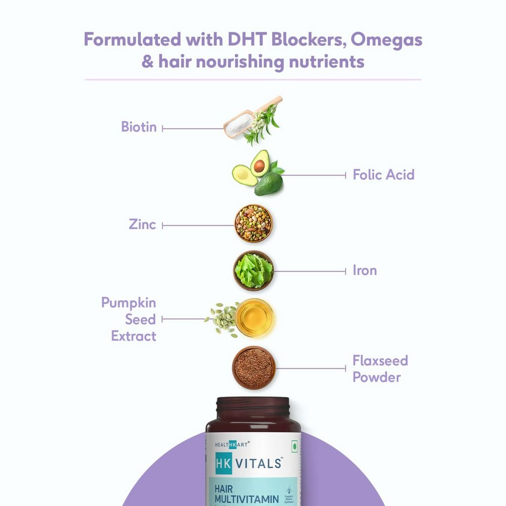 HK Vitals Hair Multivitamin Capsules - Distacart